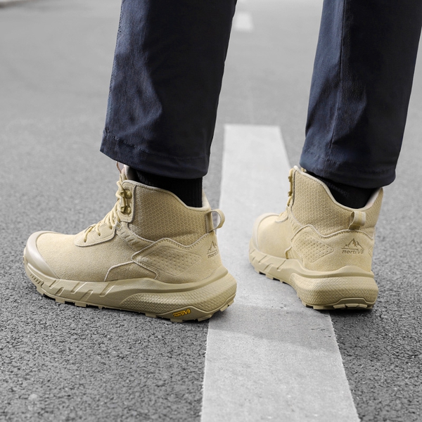 [VaporGuard] Men's Waterproof Military Tactical Work Boots - SAND - 7